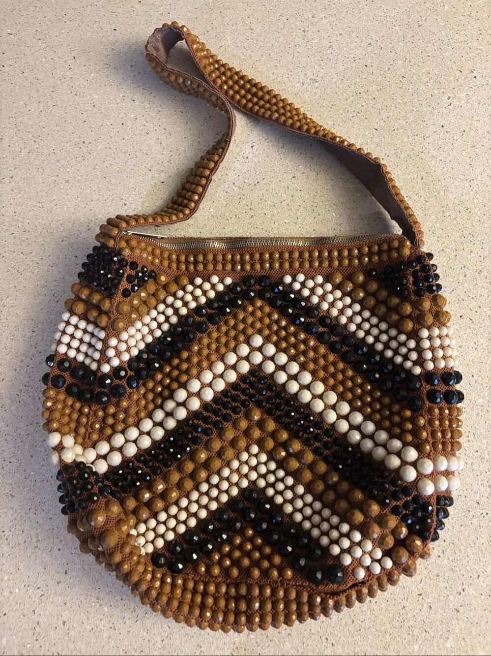 Vintage Roger Van S beaded bag